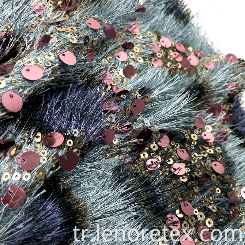 Sequin Embroidery Fabric